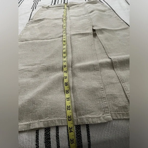 100% linen maxi skirt - Picture 6 of 8